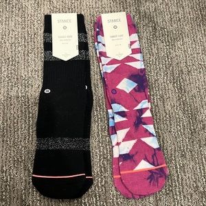 Two pairs of brand new stance socks size 8-10.5